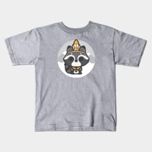 Woodland Scout Raccoon Kids T-Shirt